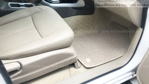 Thảm lót sàn ô tô 360 độ Nissan Navara giá tại xưởng, rẻ nhất Hà Nội, TPHCM